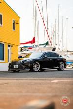 Lexus LS500h AWD on Vossen Wheels (S17-01) 2018 года (JP)